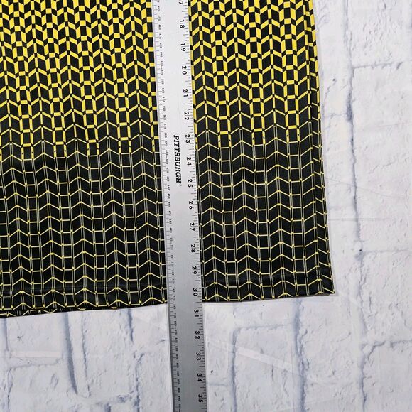 NISOA MENS SIZE XL Pro Soccer Referee Jersey Official Sports Yellow Black - Picture 2 of 9